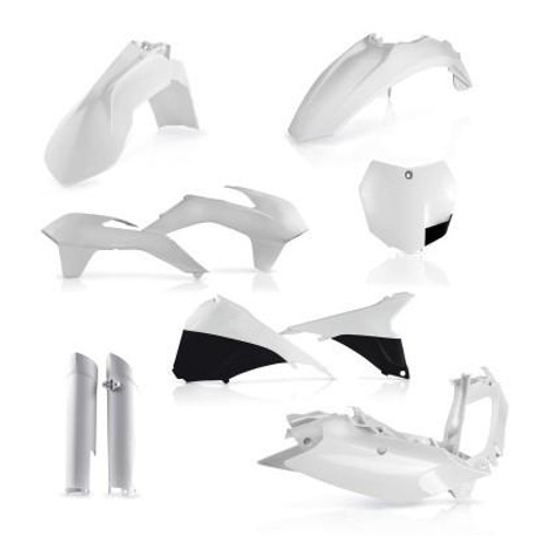  Acerbis 13-14 Ktm Sx/Sx-F/Xc/Xc-F 125-450 Full Plastic Kit - White 