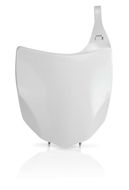  Acerbis 09-12 Kawasaki Kx250f/450F Front Number Plate - White 