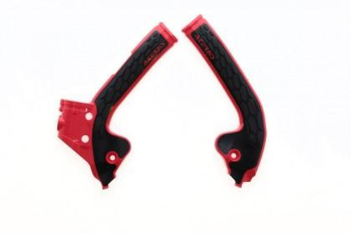  Acerbis 18-24 Huqvarna Tc85/ Sx85/Mc85 Frame Guard X Grip - Red/Black 