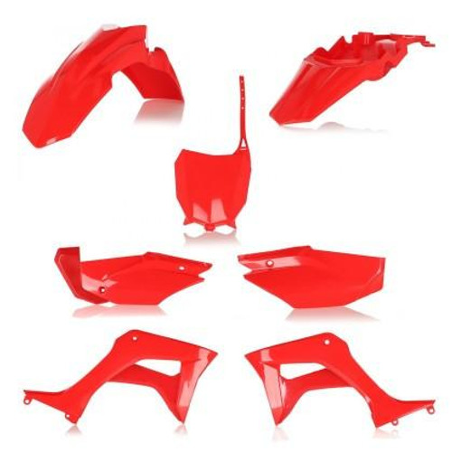  Acerbis 19+ Honda Crf110f Full Plastic Kit - Red 