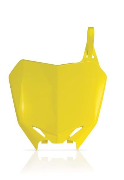  Acerbis 08-18 Suzuki Rmz250/ Rmz450 Front Number Plate - Rm Yellow 