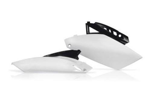  Acerbis 10-13 Yamaha Yz250f Side Panels - White/Black 