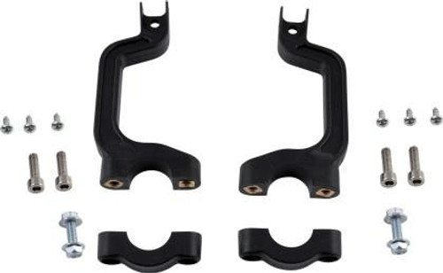  Acerbis X-Force Handguard Replacement Mounts - Black 