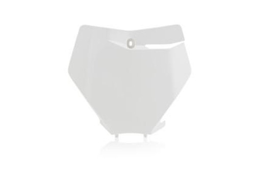  Acerbis 19-22 Ktm Xc250/300/Sx125-250/Sx-F/Xc-F 250-450/Xc250tpi/300Tpi Front Number Plate - White 