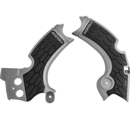  Acerbis 15-20 Kawasaki Kx250f/ Kx250 Frame Guard X Grip - Silver/Green 