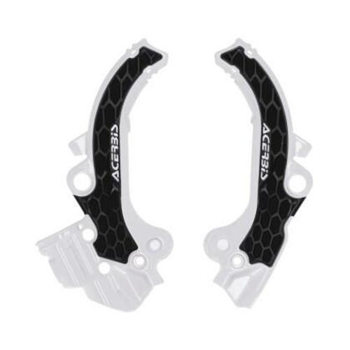  Acerbis 2024 Ktm Sx65 X-Grip Frame Guard - White/Black 
