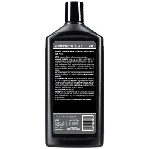 Meguiar's M4 Mirror Glaze Heavy-Cut Cleaner - 16Oz