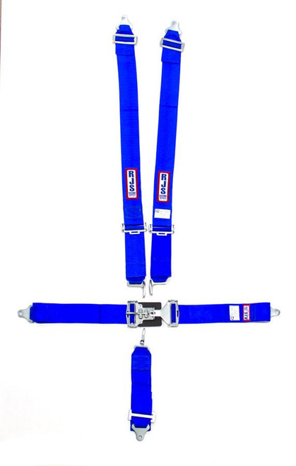 RJS SAFETY Rjs Safety 5-Pt Harness System Bl Ind Bolt In Mt 3In Sub 