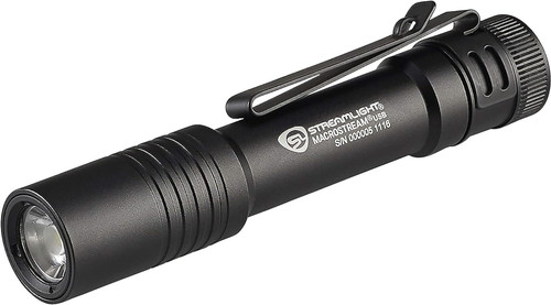 Streamlight 66320 Macrostream Flashlight 500 Lumens - Usb Rechargeable Battery
