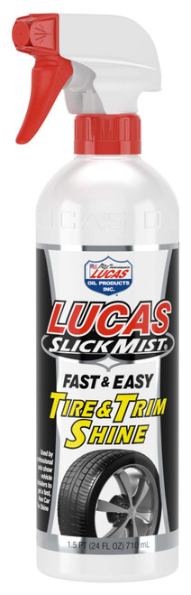 Lucas Oil Slick Mist Tire & Trim Shine - 24Oz