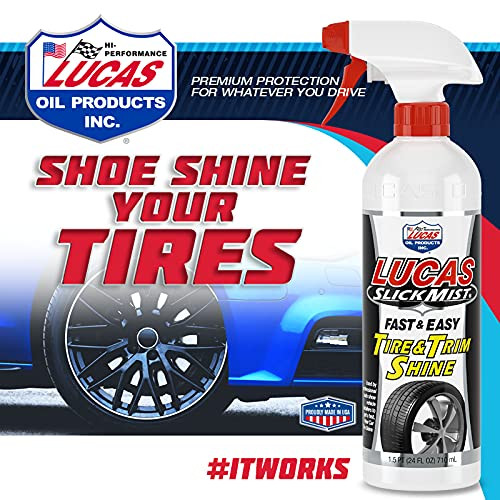 Lucas Oil Slick Mist Tire & Trim Shine - 24Oz