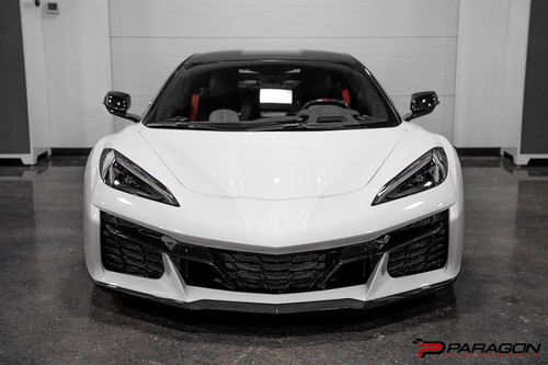 Paragon Performance Paragon Performance C8 Z06/E-Ray Carbon Flash 3Pc Front Lip   Paragon Performance Paragon Performance C8 Z06/E-Ray Carbon Flash 3Pc Front Lip