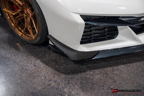 Paragon Performance Paragon Performance Oem Z07 Replica Dive Planes For Z06 Or E-Ray - Carbon Fiber 