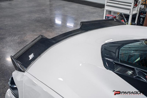 Paragon Performance Paragon Performance C8 Eray/Z06 Ducktail Spoiler - Carbon Fiber   Paragon Performance Paragon Performance C8 Eray/Z06 Ducktail Spoiler - Carbon Fiber