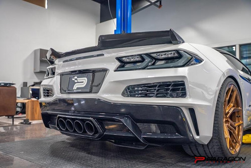 Paragon Performance Paragon Performance C8 Eray/Z06 Ducktail Spoiler - Carbon Fiber   Paragon Performance Paragon Performance C8 Eray/Z06 Ducktail Spoiler - Carbon Fiber