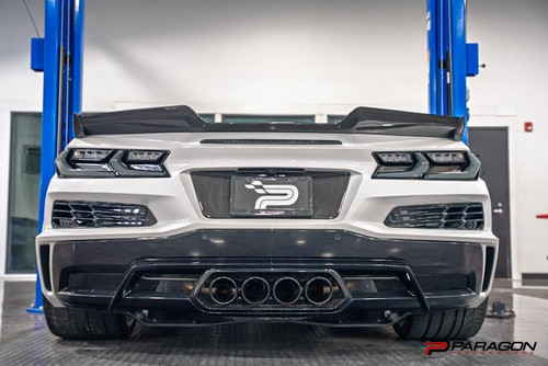 Paragon Performance Paragon Performance C8 Eray/Z06 Ducktail Spoiler - Carbon Fiber   Paragon Performance Paragon Performance C8 Eray/Z06 Ducktail Spoiler - Carbon Fiber