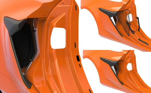 Scrape Armor Side Intake Guards - Corvette C8 Z06 / E-Ray   Scrape Armor Side Intake Guards - Corvette C8 Z06 / E-Ray