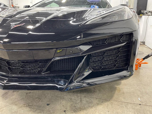 Radiator Grill Store C8 Z06 And E-Ray Corvette 2023-2025 Abs Hexagon Radiator Grill Screen (Street Version)   Radiator Grill Store C8 Z06 And E-Ray Corvette 2023-2025 Abs Hexagon Radiator Grill Screen (Street Version)