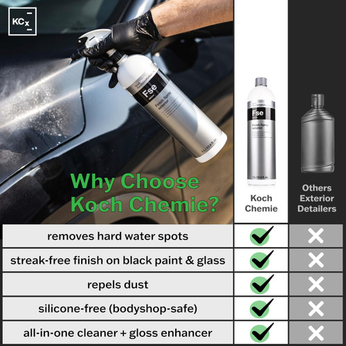 Koch Chemie Finish Spray Exterior Quick Detailer For Car & Auto - 1L