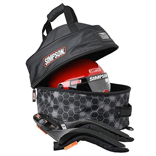 Simpson Racing Helmet & Fhr Combo Bag