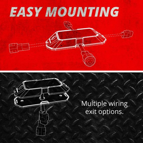 XKGlow Xkglow Xk052001-8Wa 8 Piece Strobe Light White And Amber 