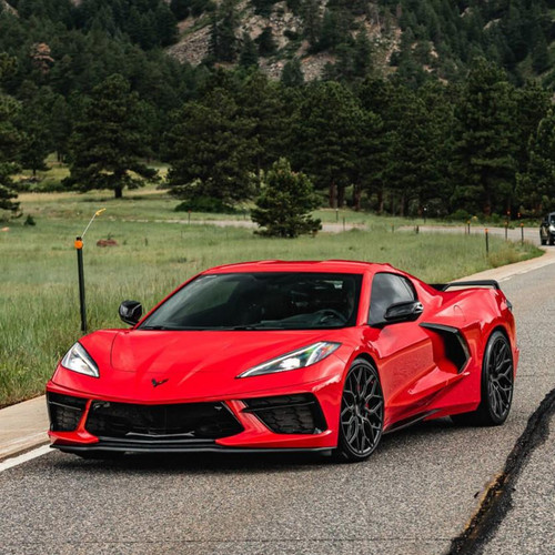 Vossen Wheels Hf2 20X9 Gloss Black For C8 Corvette Stingray   Vossen Wheels Hf2 20X9 Gloss Black For C8 Corvette Stingray