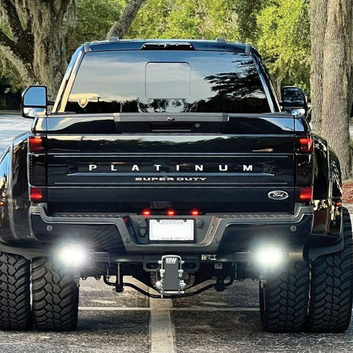  Race Sport 2017-Current Ford F250-F450 Super Duty Hitch Bar Reverse 7In Led Flood Light 