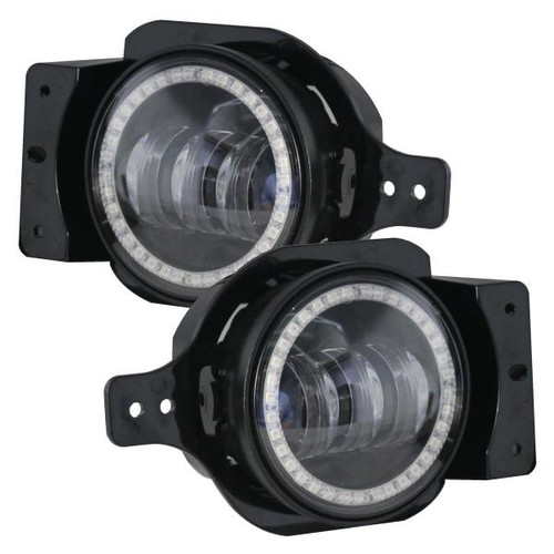  Race Sport 2018+ Jeep Jl 9 Inch Adapted Headlight And 4 Inch Foglight Colorsmart Combo Complete Rgb Multi-Color Kit 