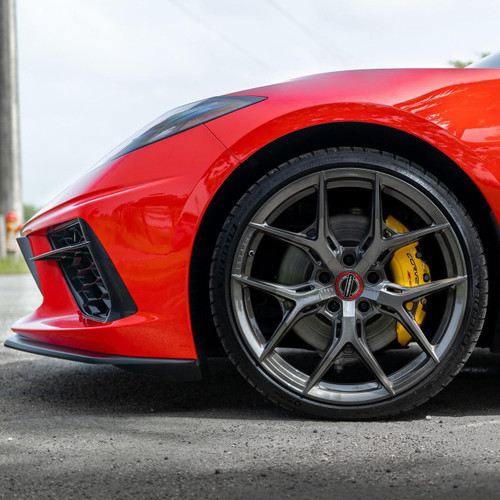 Vossen Wheels Hf5 20X9 Matte Gunmetal For C8 Corvette Stingray   Vossen Wheels Hf5 20X9 Matte Gunmetal For C8 Corvette Stingray