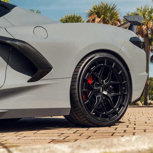 Vossen Wheels Hfx1 21X12 Gloss Black For C8 Corvette Stingray   Vossen Wheels Hfx1 21X12 Gloss Black For C8 Corvette Stingray