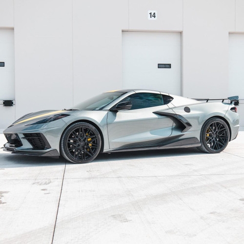 Vossen Wheels Hf7 21X12 Gloss Balck For C8 Corvette Stingray   Vossen Wheels Hf7 21X12 Gloss Balck For C8 Corvette Stingray