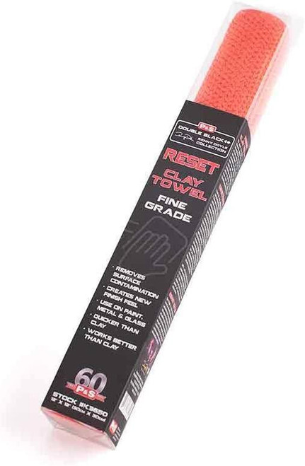  P&S Detail Products Double Black Reset Clay Towel For Car & Auto Detail 12"X12" 