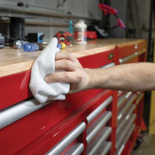  New Pig Shopready Disposable Microfiber Wipers 12"X12" 50Ct 