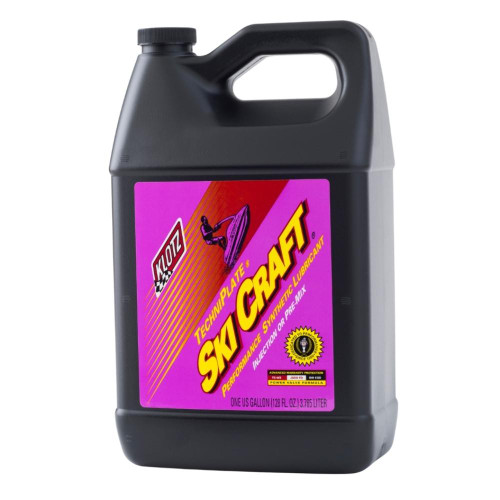  Klotz Ski Craft Techniplate Synthetic 2-Stroke Lubricant - 1 Gallon (Case Of 4) 