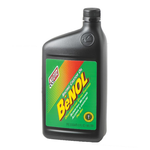  Klotz Benol Racing 2-Stroke Pre-Mix Castor Oil - 1 Quart (Case Of 10) 