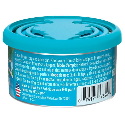 Little Trees Caribbean Colada Fiber Can Air Freshener - 1 Pack  Little Trees Caribbean Colada Fiber Can Air Freshener - 1 Pack