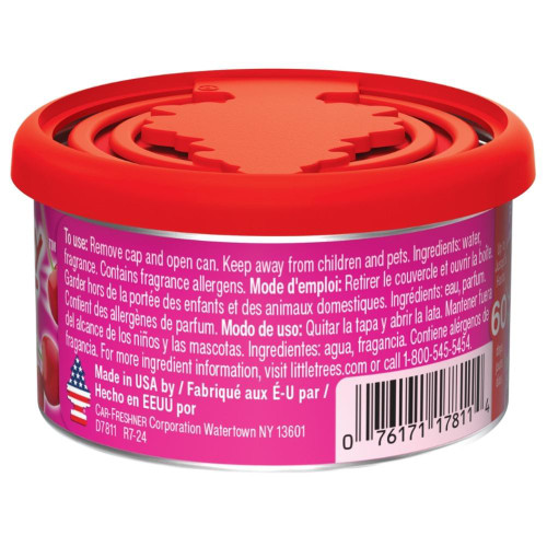 Little Trees Cherry Blast Scented Fiber Can Air Freshener 