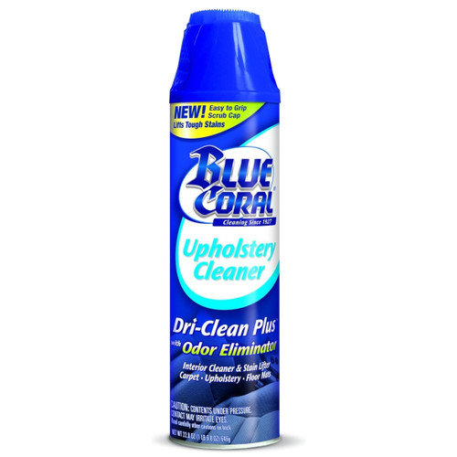 Blue Coral DC22 Upholstery Cleaner Dri-Clean Plus with Odor Eliminator 22.8oz