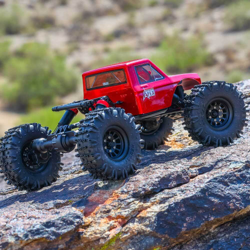 Redcat Ascent-18 APEX - 1/18 Scale Brushless Electric Rock Crawler - Red