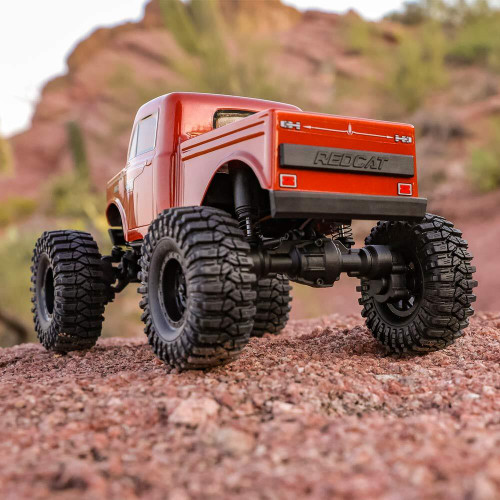 Redcat Ascent-18 Brushless - 1/18 Scale Brushless Electric Rock Crawler - Orange