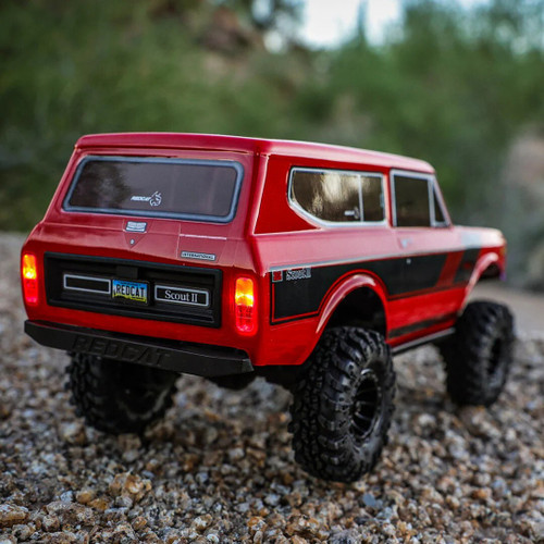 Redcat Ascent-18 International Scout II Brushless - 1/18 Scale- Red