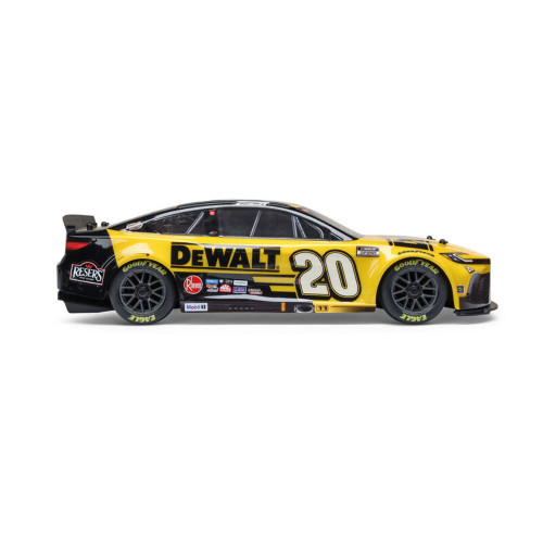 Losi 1/12 NASCAR RC Race Car Christopher Bell No. 20 DeWalt 2025 Toyota Camry 2S AWD RTR Brushed