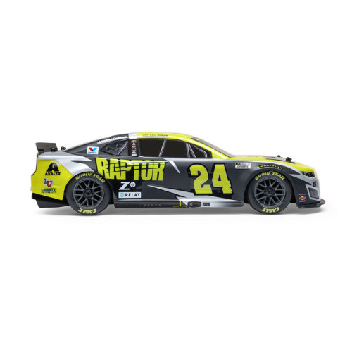 Losi 1/12 NASCAR RC Race Car William Byron No. 24 Raptor 2025 Chevrolet Camaro ZL1 2S AWD RTR Brushed