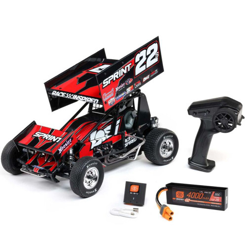 Losi 1/10 22S Sprint 2WD Brushless RTR- Red