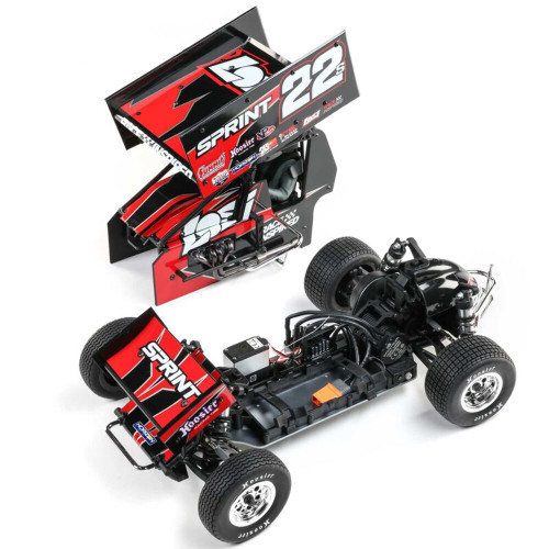 Losi 1/10 22S Sprint 2WD Brushless RTR- Red