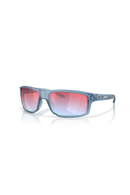 Oakley OO9449-2560 Gibston Sunglasses Matte Transparent/Prizm Snow Sapphire