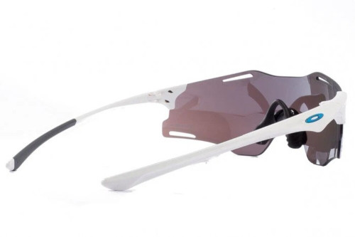 Oakley OO9512D-0239 Sunglasses CYBR ZERO Polished White/PRIZM SAPPHIRE Lenses