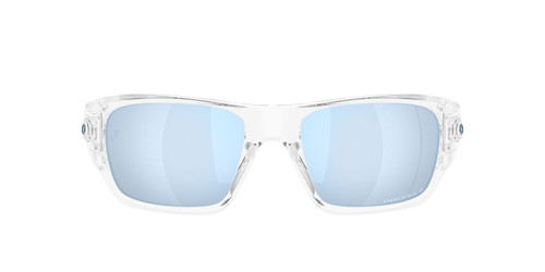 Oakley OO9486-0760 Masseter Sunglasses Polished Clear/Prizm Deep Water Polarized