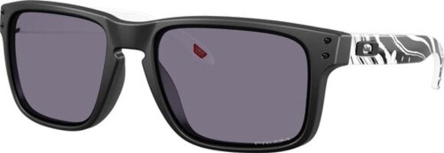 Oakley OO9102-Z555 Holbrook Sunglasses Matte Black Frame W/ PRIZM Grey Lenses