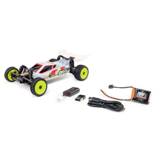 Losi 1/24 Micro-B 2WD Buggy White RTR